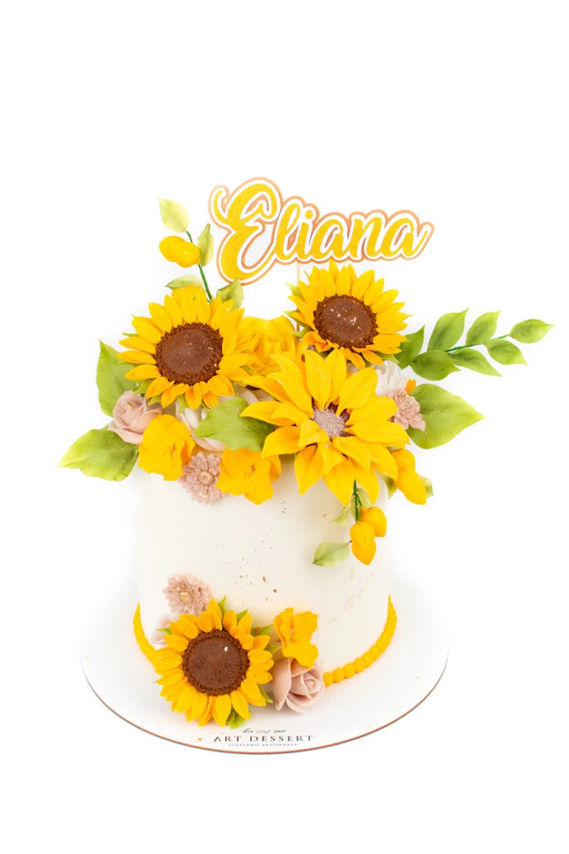 Tort cu Floarea Soarelui pentru Eli